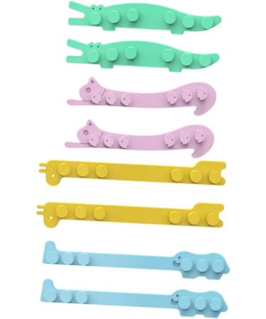 Healeved 8pcs Clothes Rack Extend Buckle | Adjustable & Durable Clothes Storage Solution for International Shipping - Buy Online on GoSupps.com