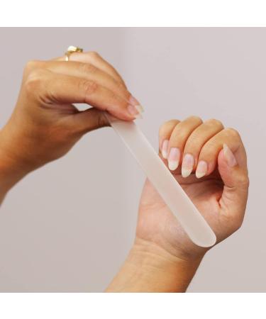 SBC Skincare Crystal Nail File Long Lasting Nail File With Felt Pouch - Buy Online on GoSupps.com