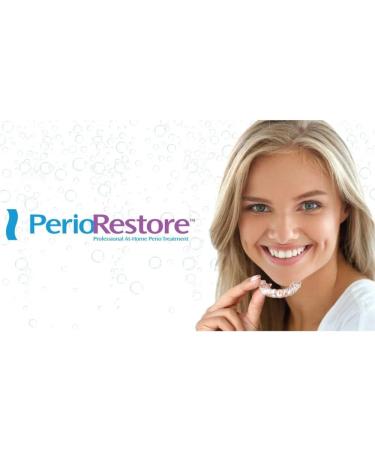 Perio Daily Defense Gel 3oz Tube - 1.7% Hydrogen Peroxide Oral Cleansing Treatment with Mint Flavor | Includes 2 Trays for Easy Application | At-Home Oral Care Solution - Buy Online on GoSupps.com