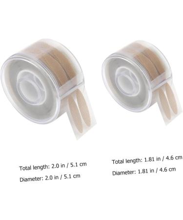 Didiseaon 12 Rolls Roll Double Eyelid Sticker Eye Lift Tape Double Eyelid Tape Watereyelid Stickers Lifting Belt Double Eye Lifter Tape Invisible Breathable Adhesive Material Reel Round - Buy Online on GoSupps.com