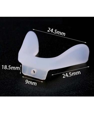 Efarma Glasses Bracket | U-Shaped Plastic Glasses Nose Pads for Children | 2-Pack Transparent Silicone Cushions - Buy Online on GoSupps.com