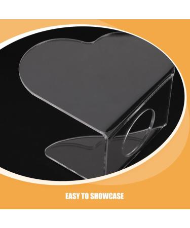  VALICLUD VALICLUD Acrylic Nail Art Palette Heart-Shaped Makeup Mixing Plate Polish Mixing Tray - Buy Online on GoSupps.com