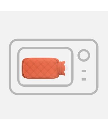 Dlandz Mini Hot Water Bottle 350ml Beige Hand & Foot Warmer | Perfect for Belly Comfort | International Shipping - Buy Online on GoSupps.com