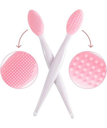 10Pcs Exfoliating Nose Brush Silicone Lip Brush Double-sided Soft Lip Brush Lip Scrub Brush Lip Scrubber Blackhead Brush for Lip Skin Smoothing Cleaning Perfect Makeup Tool Kits - Buy Online on GoSupps.com