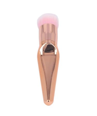 Verdant Touch Facial Makeup Brush Large Powder Brush Ultra Wide Flat Top Contour Brush for Facial Makeup Uniform Dispersion 5.5 inches