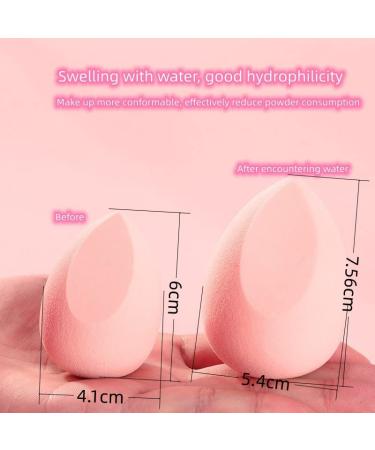 Latex-Free Vegan Makeup Sponge Set | Professional Beauty Blender for Flawless Foundation & Cosmetic Application - Buy Online on GoSupps.com