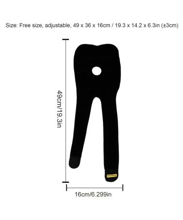 Patella Knee Strap - Adjustable Neoprene Support for Running Arthritis Tennis & Basketball | Ulnar Nerve Tendonitis Brace - Buy Online on GoSupps.com