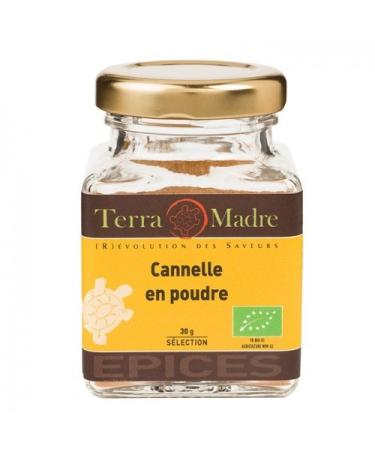 TERRA MADRE Organic Cinnamon Powder 30g - Sri Lanka