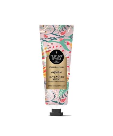 EST 1923 Eyup Sabri Tuncer Perfume Jewels Body Splash Series (EMPRESS BODY CREAM 50 ML) EMPRESS 1.7 Fl Oz (Pack of 1)