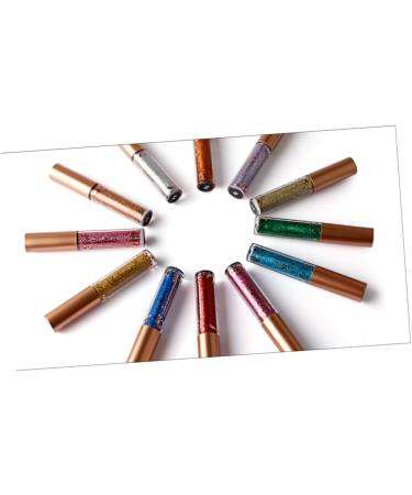 Angoily 2pcs Liquid Eyeliner Liquid Eyeshadow Glitter Women Shadow Cosmetic Eye Shadow Metal Miss Flash 1 count (Pack of 1) 03x2pcs - Buy Online on GoSupps.com