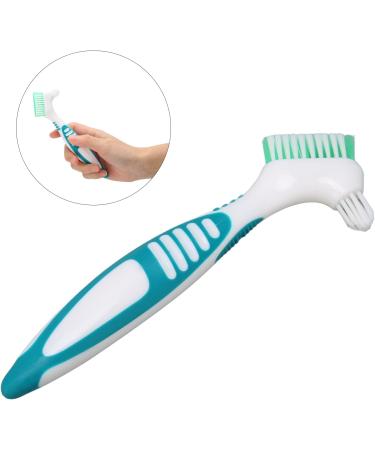 ZJchao Denture Cleaning Brush - Effective Plaque Removal & Surface Cleaning for Long Service Life - Buy Online on GoSupps.com