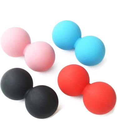 Minkissy Lacrosse Ball & Fitness Towels Set - High Density Muscle Roller & Yoga Mat Tear Resistant Sweat Absorbent - 2pcs Black for Studio & Relaxation - Buy Online on GoSupps.com