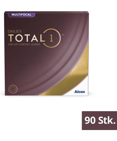 Buy Dailies Total 1 Multifocal Daily Lenses - 90 Soft Contacts BC 8.6mm Dia 14.1mm Low Add -4.5 Diopter - International Shipping Available - Buy Online on GoSupps.com
