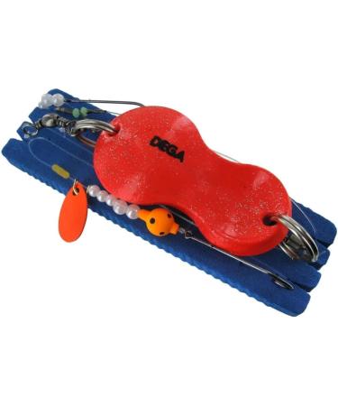 Buy Blntackle76 Jenzi Plattfisch Blinker Set - 2 pcs 60g Orange Glitter & 80g Green/White/Red - Free Petri Heil! Sticker - International Shipping Available - Buy Online on GoSupps.com