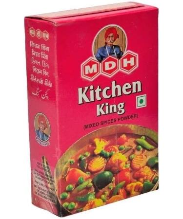  MDH MDH Kitchen King Masala 100g (Pack of 3) - Enhances Meal Flavours - Widely Used Spice Powder - Ideal for Sweet Curry Vegetable Dishes - Buy Online on GoSupps.com