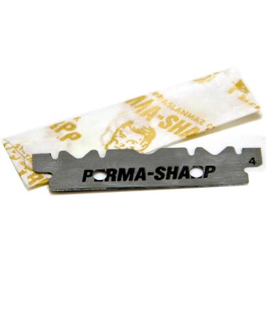 Unknown Perma Sharp Professional Razor Blades - 4 x 100 | Premium Quality & International Shipping - Buy Online on GoSupps.com
