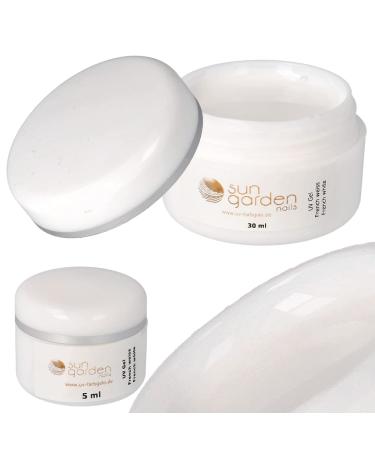 Buy UV Classic French Gel White 4 x 30ml - Premium UV Nail Gel for Gel Nails | International Shipping - Buy Online on GoSupps.com