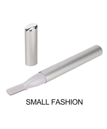 Electric Eyebrow Trimmer - High Precision Shaver Kit for Facial Hair Removal | Portable Silver Eyebrow Shaper - Shop Internationally - Buy Online on GoSupps.com