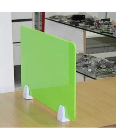 Perspex Sneeze Screen2PCS Clear Plastic Acrylic Transparent Protection Shield Shop Counter Worktop Manicure Nail Salon Screen Counter Protective Screen Sneeze Guard/A / 80 30 80 30 A - Buy Online on GoSupps.com