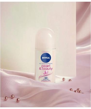 NIVEA Pearl&Beauty 48 H Women's Antiperspirant Ball 50 ml - Buy Online on GoSupps.com