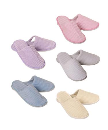 5 pairs of hotelslipper 29.5cm hotel slippers disposable slippers Washing bathing lip guest lumps guest lumps guest slippers bathing flaps disposable flaps unisex shoes for hotel trips