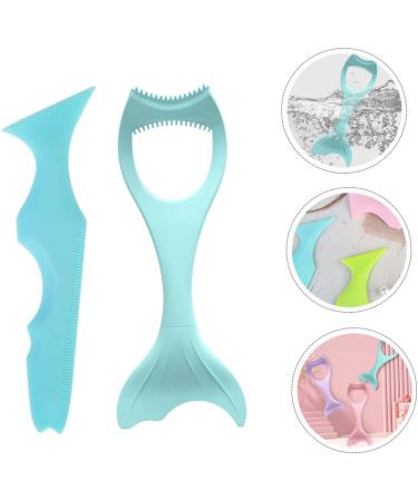 Outanaya 2pcs Mascara Drawing Aids Eyeshadow Heated Lash Curler Lash Tool Mascara Make up Aids Heating - Buy Online on GoSupps.com