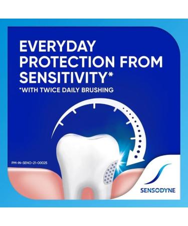 Sensodyne Toothpaste for Sensitive Teeth & Cavity Prevention - Fresh Gel 5.29 oz (150g) - Strong Teeth & Healthy Gums - International Shipping Available - Buy Online on GoSupps.com