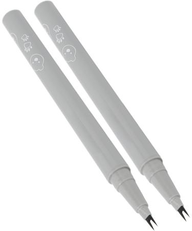 Bottom Eyelash Pen Quick Dry Long Lasting Fine Lines Smudge Proof 2 Double Tips Bottom Eyelash Pen for Daily Use - Buy Online on GoSupps.com