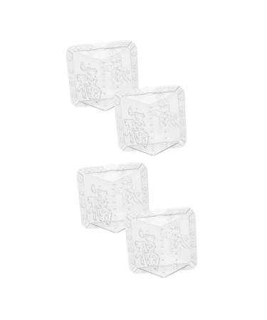 GANAZONO 4 Pcs Square Apple Molds Mushroom Square molds for Garden Shaper Cucumber Alien