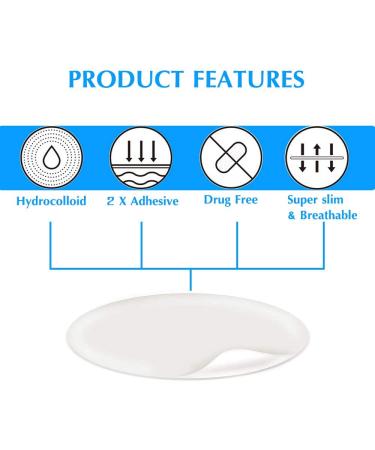 Acne Patch - 216 Invisible Hydrocolloid Patches for Effective Acne Relief | Suitable for All Skin Types - Buy Online on GoSupps.com