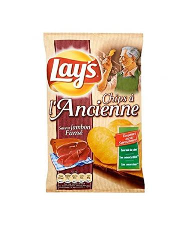 Lay's Lay's Old-Fashioned Chips Smoked Ham Flavor 120g (pack of 1)