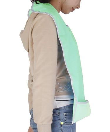 NUOLUX Waterproof Elderly Mealtime Bib Protector Apron 65x45cm - Light Green - Buy Online on GoSupps.com