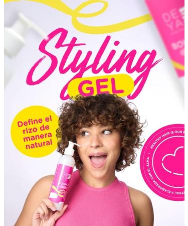 DEYA by Dewi Pe a BOUNCE - Best Styling Gel for Curly Hair | 8 oz - Define & Enhance Curls - Buy Online on GoSupps.com