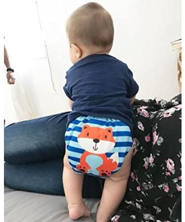 ALVABABY Mother's Day Cloth Diapers | One Size Adjustable & Reusable | 6 Pack + 12 Inserts | Baby Girls & Boys | Color 48 - Buy Online on GoSupps.com