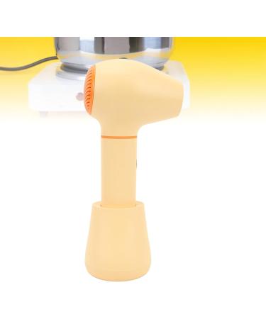 Portable Baby Hair Dryer - Cordless USB Rechargeable Adjustable Speed & Smart Control for Infants & Toddlers - Safe & Convenient (Yellow - Buy Online on GoSupps.com