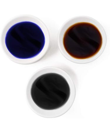Honbay 10PCS Plastic White Round Watercolor Paint Palette - Small Dipping Bowls for Painting and Cooking - Buy Online on GoSupps.com