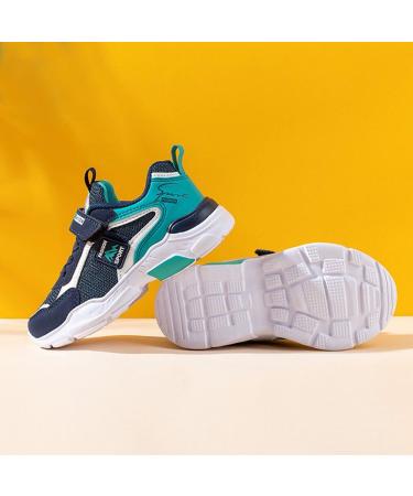 Phmnzip Kids Sneakers - Breathable Sports Shoes for Boys & Girls | Light Running Basketball & Fitness Shoes | EU Size 30 - Blue - Buy Online on GoSupps.com