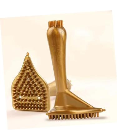 Buy Gleavi 2-in-1 Cellulite & Muscle Massage Brush | Magnetic Handwarmer | Effective Body & Neck Massage Accessory | 15x9cm - Buy Online on GoSupps.com