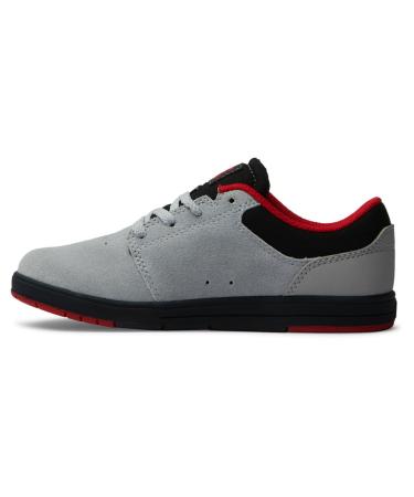 DC Shoes Boys Crisis 2 Sneaker 39 EU Grey Red