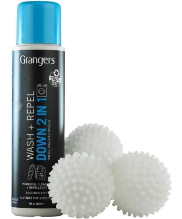 Grangers Down Care Kit | Down Wash & Repel + 3 Dryer Balls | 10oz - Best for International Shipping - Buy Online on GoSupps.com