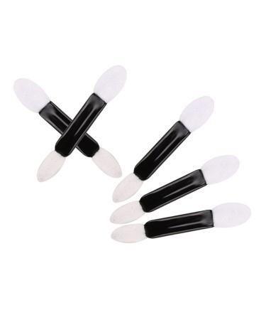 FOMIYES EyeShadow Sponge Applicator 50pcs Makeup Sponge Eyeshadow Eye Shadow Applicator Makeup Brush Double Sided Lipstick M White