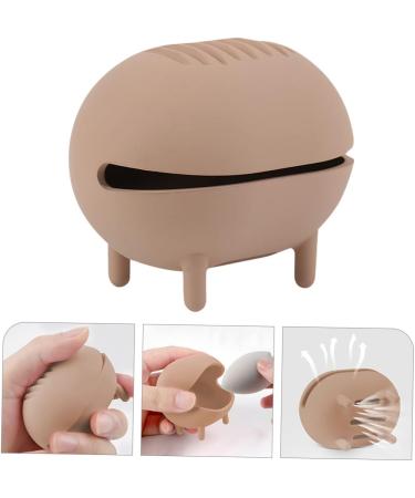 Ipetboom Powder Puff Storage Box Travel Powder Container Beauty Sponge Makeup Sponge Mixer Stand Sponge Silicone Makeup Sponge Makeup Powder Puff Silica Gel Supplies Egg - Buy Online on GoSupps.com