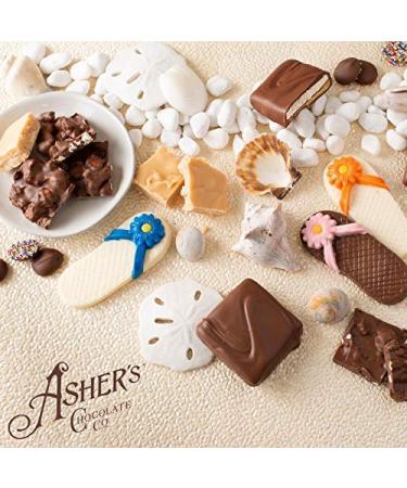 Asher's Chocolates Gourmet Chocolate Covered Pretzels - Sweet & Salty Candy (6.5oz Milk Chocolate) - Buy Online on GoSupps.com