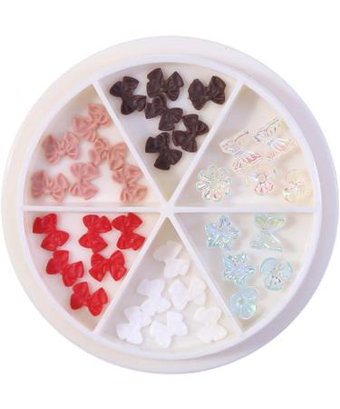HIOPOIUYT Nail Art 3D Nail Tie Design Nail Art Slices Nail Studs For Nail Art 3d Nail Art 3d Nail Art Bows - Buy Online on GoSupps.com