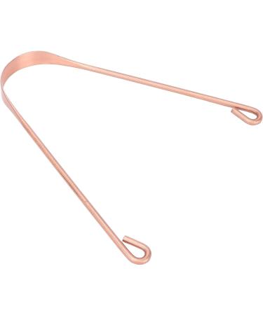 Pure Copper Tongue Cleaner - Maintain Oral Hygiene & Fresh Breath | Daily Use Tongue Scraper - Buy Online on GoSupps.com