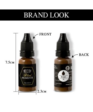 Mybeautyeyes Blend Pigments - Professional Microblading Pigments for Eyebrow, Lips, and Eyeliner - Hot Pink - 0.5FL Oz - Buy Online on GoSupps.com