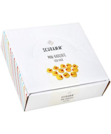 Buy Schramm 12 Pack Rubber Ducks - Squeaking Yellow Bathing Ducks (3.5 cm) for Fun Water Play | International Shipping Available - Buy Online on GoSupps.com