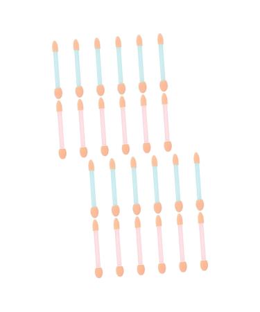 Beavorty 48 Pcs eyeshadow makeup eye sponge eye makeup cosmetic eye dual sided 15.5X7.8X3CMx2pcs As Shownx2pcs