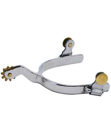 Weaver Leather Women's Roping Spur with Plain Band , 1.75,SIlver - Buy Online on GoSupps.com