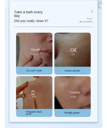 Rubbing Mud for Skin 2023 New Mud Rubbing Artifact Rubbing Mud Gel Rubbing Mud Exfoliating Peeling Solution for Body All Skin Type 350ML (Milk) - Buy Online on GoSupps.com